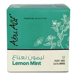 ابو عوف ليمون نعناع علبة 12 كيس