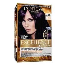 لوريال صبغة اكسلانس كريم اسود بنفسجى 2.16