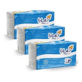 زينة تمارا مناديل سحب بلاستيك 444 منديل 