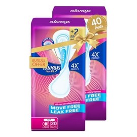 اولويز سمك مضغوط طويل 20 فوطة عرض 2 قطعة