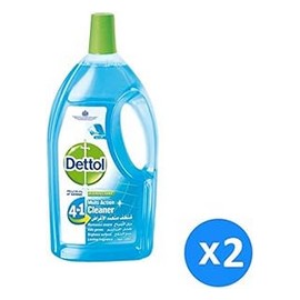 ديتول منظف 4*1 متعدد الاغراض اكوا 2 قطعة 900 مل خصم 20%