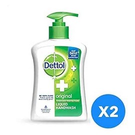 ديتول هاند ووش الاصلى اخضر 400 مل 2 قطعة خصم 25% #
