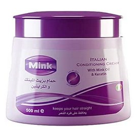 مينك حمام كريم كيراتين 400 مل