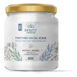انفينتى ناتشورال ماسك مقشر للوجه بالمنتول 150 جم