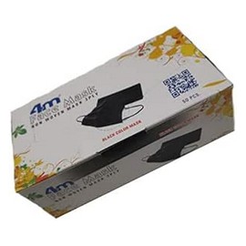 كمامة فيس ماسك استيك اسود علبة 50 قطعة ##