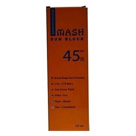 ماش صن بلوك 45 برتقالى 60 مل #