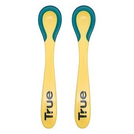 ترو ملعقة متغير اللون بالحرارة 2 قطعة جولد##