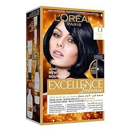 لوريال صبغة اكسلانس كريم اسود عميق 1.1 نقى خصم 15%