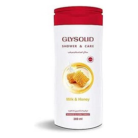 جليسوليد شاور جلسرين بالعسل واللبن 300 مل 
