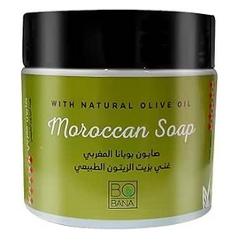 بوبانا صابون مغربى بزيت الزيتون برطمان 500 جم #