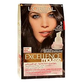 لوريال صبغة اكسلانس موس بنى نقى غامق جدا 3