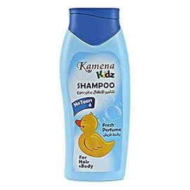 كامينا شامبو اطفال بدون دموع ازرق 400 مل##