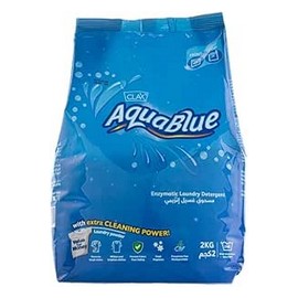 كلاكس اكوا بلو مسحوق غسيل انزيمى 2 كيلو 