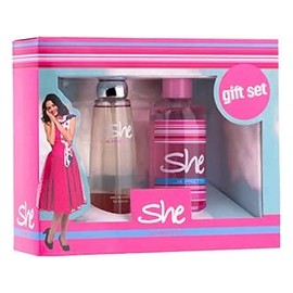 شى طقم برفان + سبراى صغير بمبى