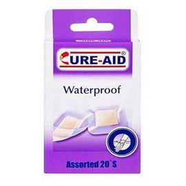 كيور ايد لاصق طبى مقاوم للمياة تمنع تكون العرق ووتر بروف علبة 20 قطعة #