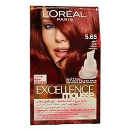 لوريال صبغة اكسلانس موس احمر فاقع 5.65