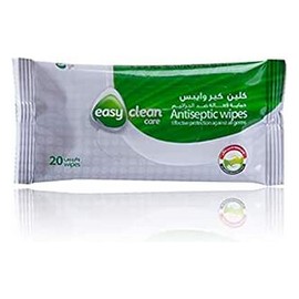 ايزى كلين كير مناديل مبللة ضد جراثيم 20 منديل  #