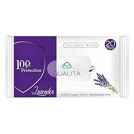 كواليتا مناديل مبللة تعقيم لافندر 20 منديل 