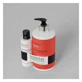 بوبانا شامبو بالثوم الاسود لترطيب الشعر الجاف  400 مل + بلسم الثوم الاسود 100مل #