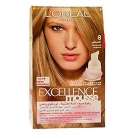 لوريال صبغة اكسلانس موس اشقر نقى 8 