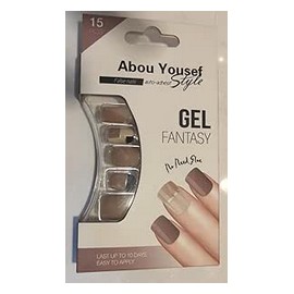 ابو يوسف اظافر تركيب ملونة جل 