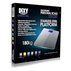 ديكسى ميزان استانلس ديجيتال 180 كجم ST1312 ##