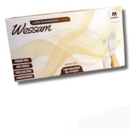 جوانتى لاتكس بدون بودر علبة 100 قطعة M