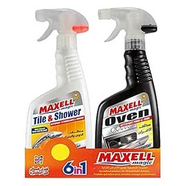 ماكسيل ماجيك 6*1 منظف الافران 500 مل + منظف السيراميك 500 مل ##