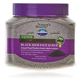 باونتى سكرب مقشر للوجة  بخلاصة الحبة السوداء 300 مل# 
