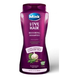 مينك شامبو بخلاصة الثوم وزيت الروزمارى والخروع  700مل#