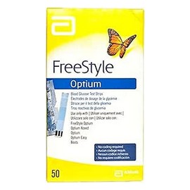 فرى ستايل اوبتيم شرائط سكر علبة 50 شريط #