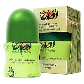 اصالة مزيل عرق بودرة رول اون رائحة مسك#