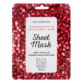 بوبانا شيت ماسك بخلاصة الرمان وحمض الهالورونيك 