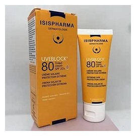 ايزيس فارما يوفى بلوك تينتيد كريم صن بلوك spf 80 @