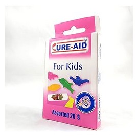 كيور ايد لاصق طبى ملون للاطفال علبة 20 قطعة