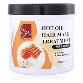 بيو لوكس حمام كريم بالعسل واللبن 600 مل