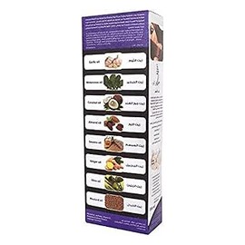 حرير زيت شعر ثوم بنفسجى 200 مل الجمهور 100 جنية