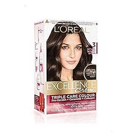 لوريال صبغة اكسلانس كريم كستنائى غامق 3 خصم 15%