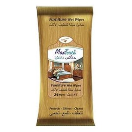 ماكس تاتش مناديل مبللة تنظيف اثاث 24 