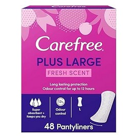 كير فرى بلص فوط يومية فريش لارج عطر منعش علبة 48 فوطة 