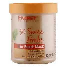 انرجى حمام كريم للشعر الجاف بالاعشاب السويسرية 450 مل