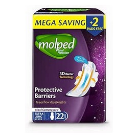 مولبيد حماية متكاملة طويل جدا 22 فوطة #