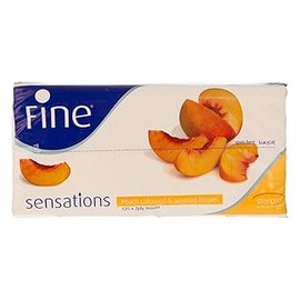 فاين مناديل سحب بلاستيك فواكة خوخ 250 منديل##