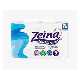 زينة مناديل تواليت 6 رول
