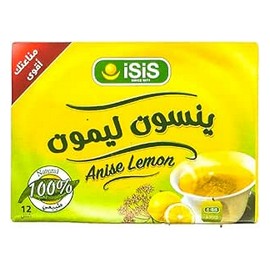 ايزيس ينسون بالليمون علبة 12 كيس#