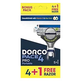 دوركو ماكينة حلاقة  كيس 3+1 4 شفرة رجالى ازرق