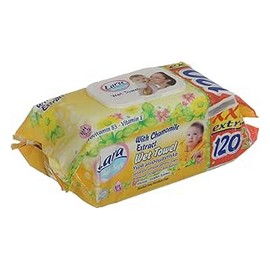 لارا مناديل مبللة 120 منديل