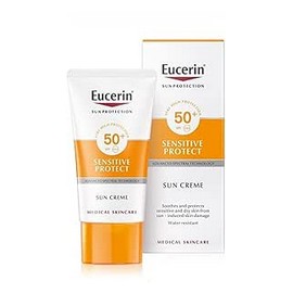 يوسيرين صن بلوك SPF 50 كريم للبشرة الحساسة 50 مل@