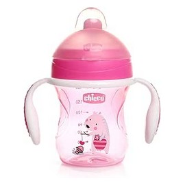 شيكو كوب اطفال تعليمى بناتى بمبى 200 مل +6m ##