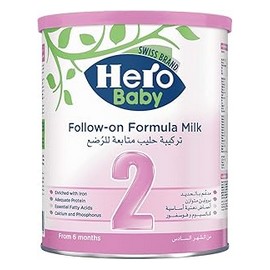 هيرو بيبى 2 تركيبة حليب متابعة للرضع 400 جم 